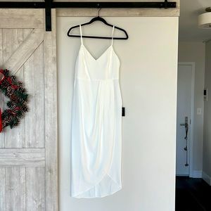 Beautiful white dress - great for casual wedding